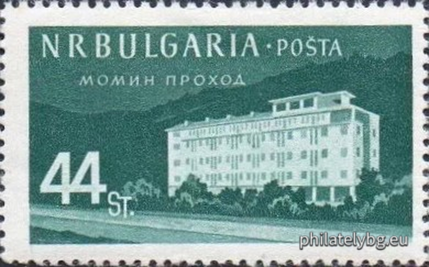"Regular - Resorts (Part I)" - four postage stamps.