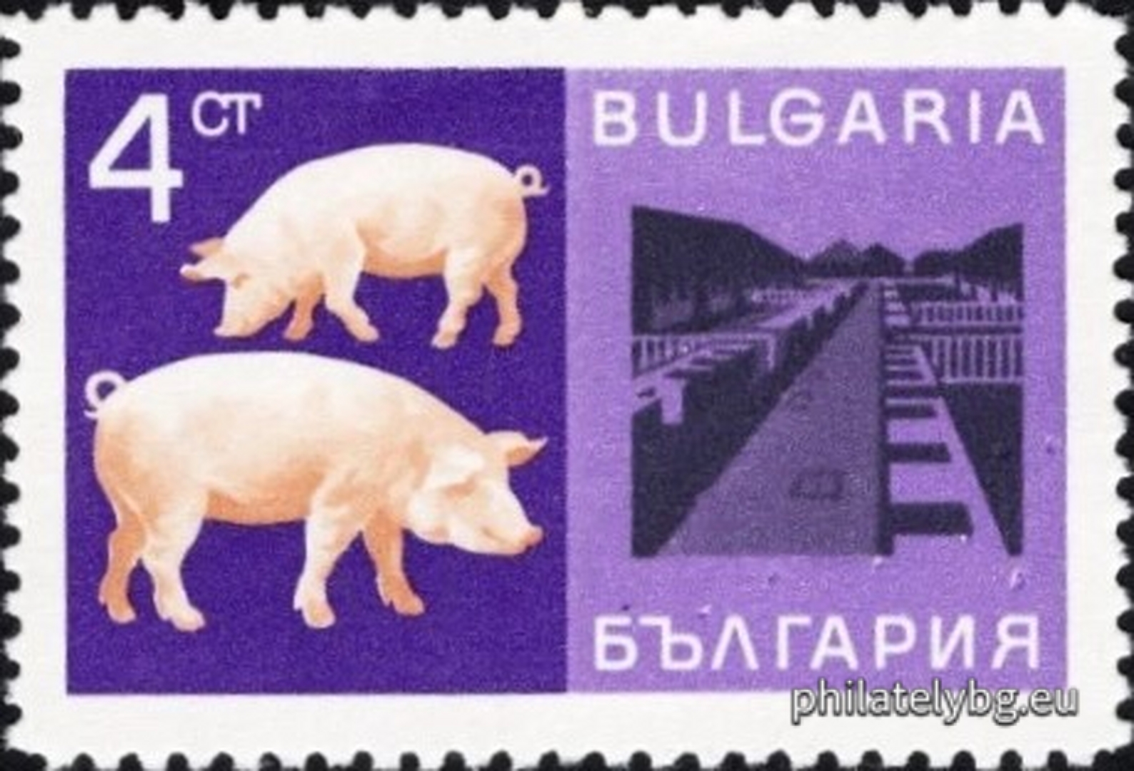 „ Стопански постижения . “ - дванадесет пощенски марки.
