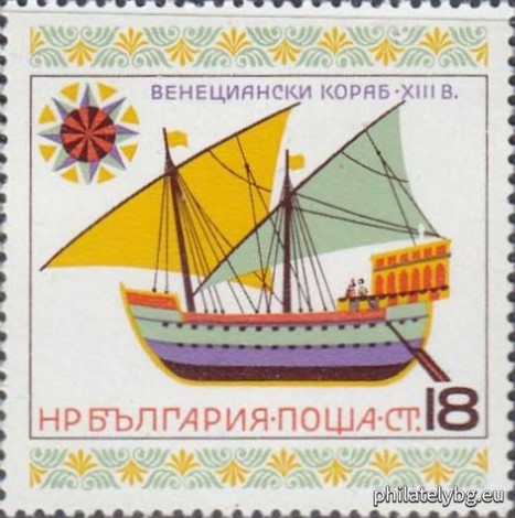 „ История на България . “ - шест пощенски марки.