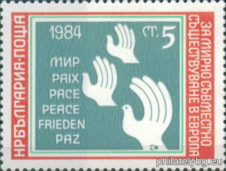 3285-3288 are printed on wide vintage sheets, with additional text to each stamp remaining as a vignette after tearing.
