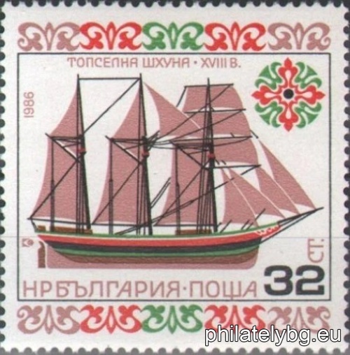 „ Транспортни средства - кораби. “ - шест пощенски марки.