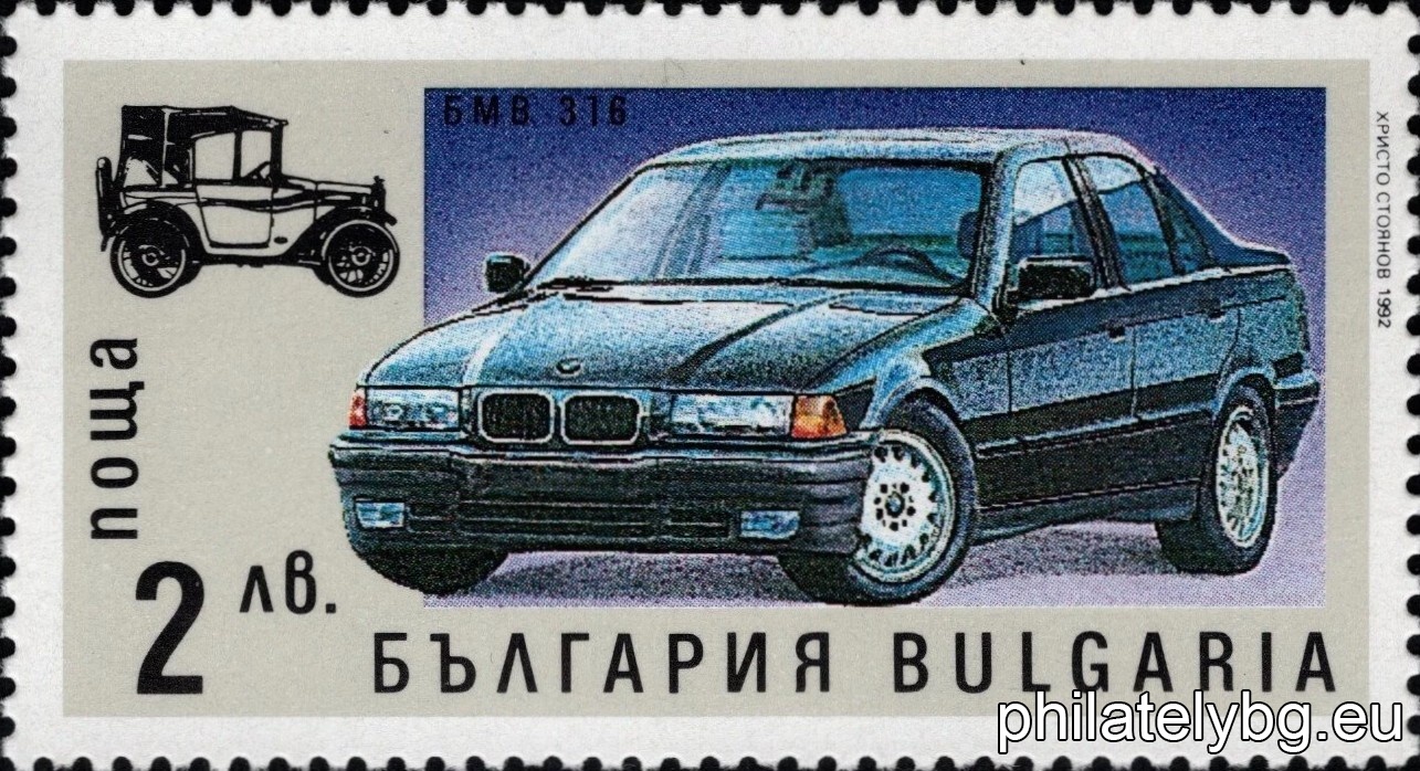 3984 - “Volvo 740”; 3985 - “Ford Escort”; 3986 - “Fiat Croma”; 3987 - “Mercedes Benz 600”; 3988 - “Peugeot 605”; 3989 - “BMW 316”. The first model of the respective car is shown for each brand.