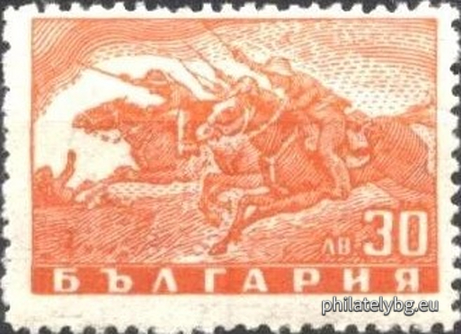 „ Отечествена война. “ - единадесет пощенски марки.