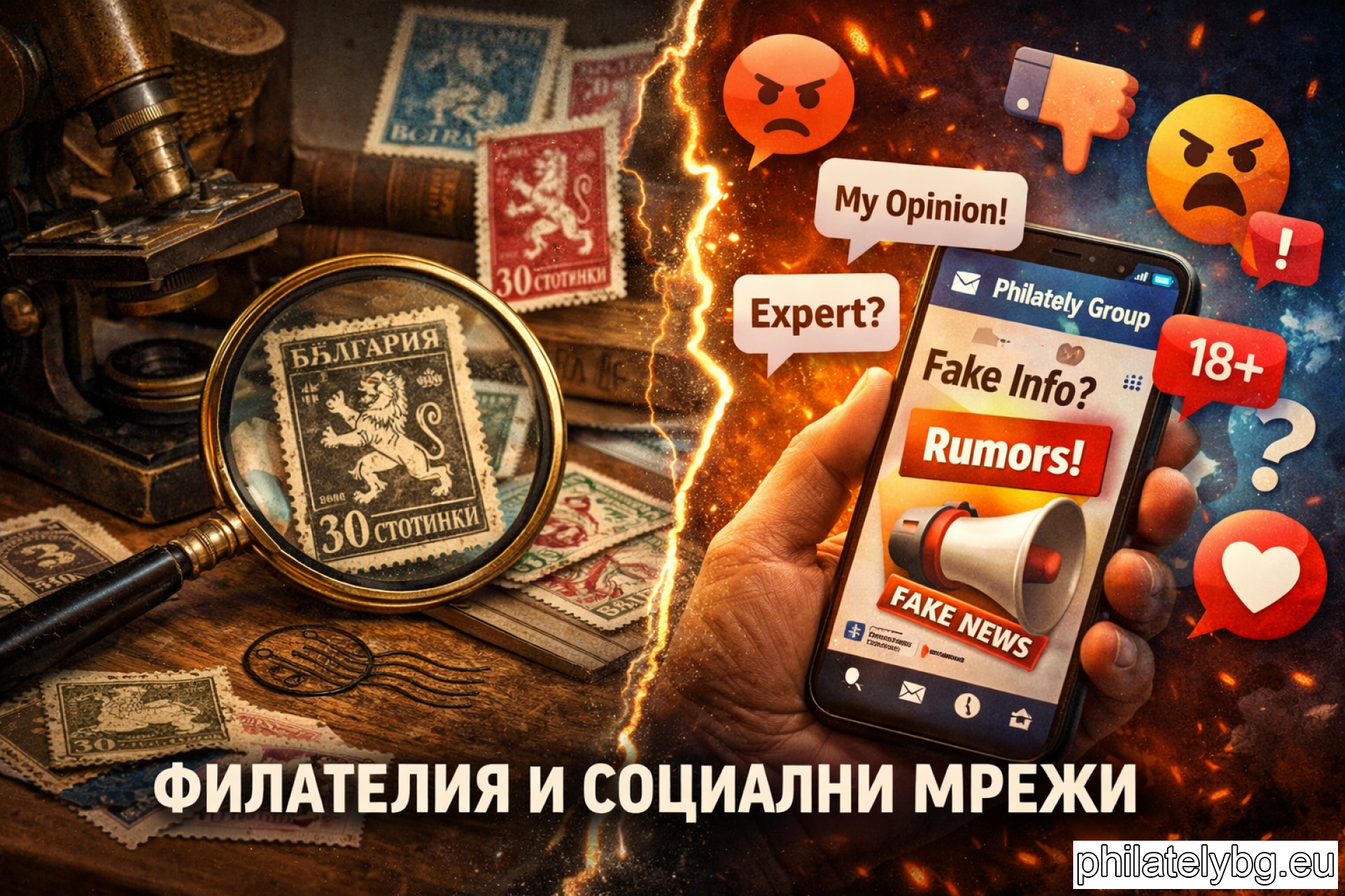 How Unsubstantiated Opinions from Low‑Credibility “Experts” on Social Media Damage the Reputation of Bulgarian Philately